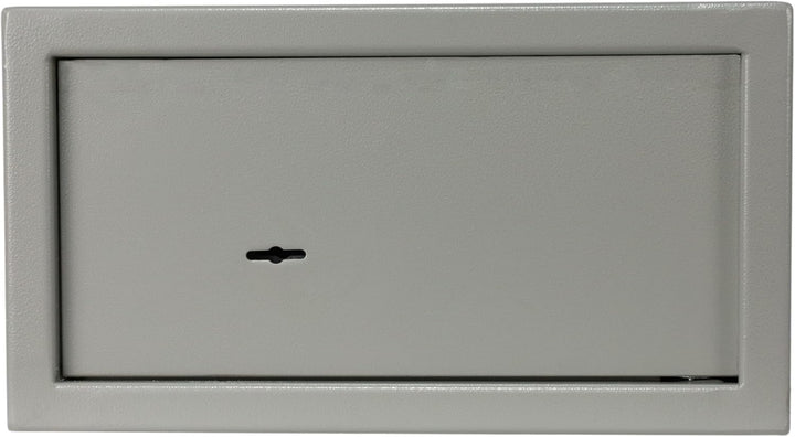 Möbeltresor Safe Tresor Geldschrank Wandtresor Wandsafe Schlüssel Wertsachen S2 - silber M Silber, M