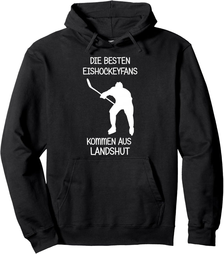 Eishockey Fans Landshut Spieler Pullover Hoodie