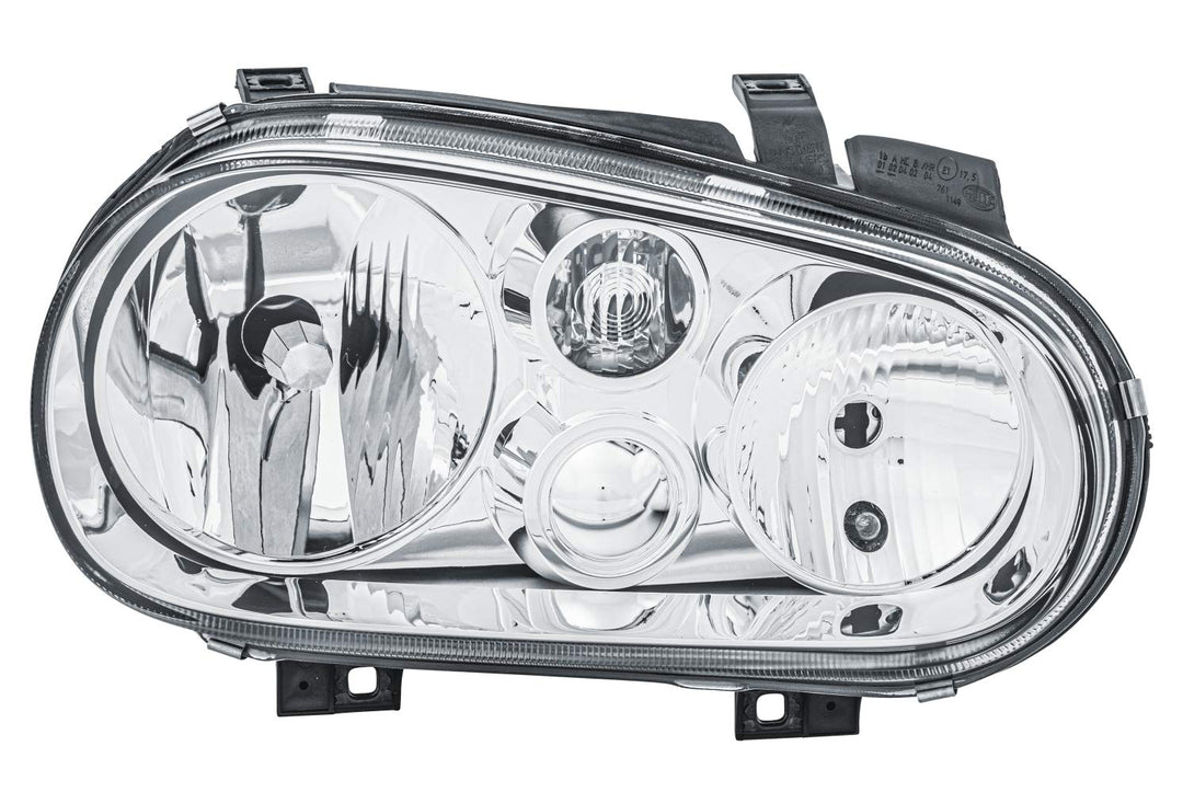 HELLA 1EJ 007 700-081 FF/Halogen-Hauptscheinwerfer - rechts - für u.a. VW Golf IV (1J1), Rechts