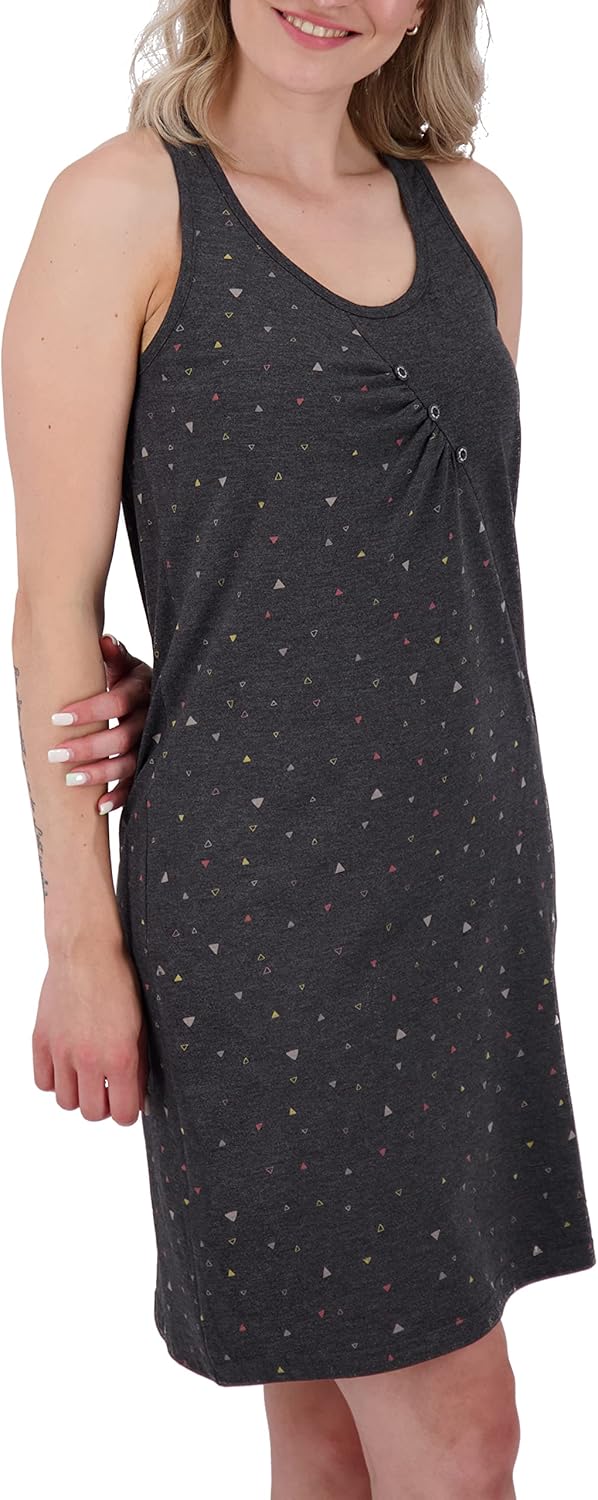 ALIFE and Kickin CameronAK B Top Dress Damen Sommerkleid, Kleid M Moonless Melange, M Moonless Melan