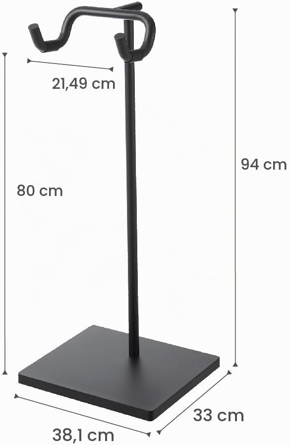 Yamazaki 1966 TOWER Fahrradständer, schwarz, Stahl/Polypropylen/Silikon, minimalistisch, 38 x 33 x 9