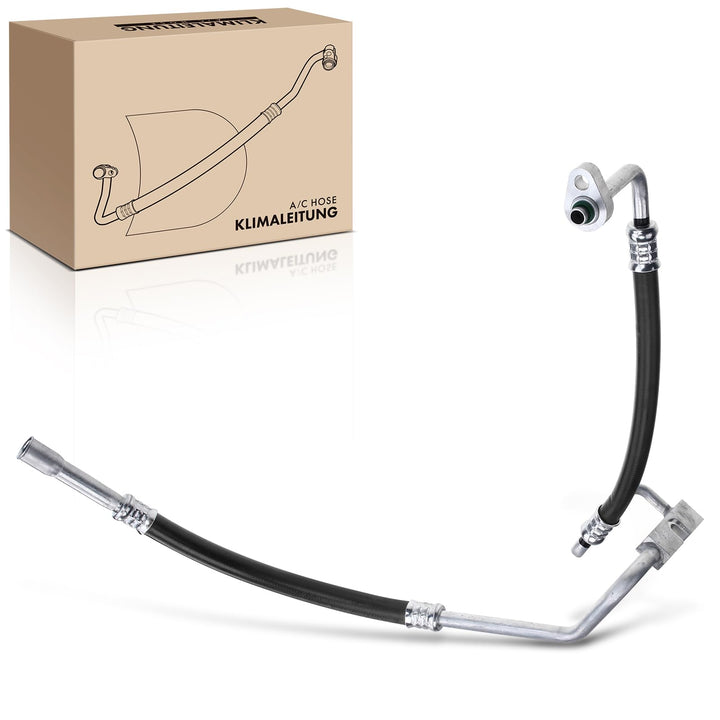 Frankberg Klimaleitung Druckleitung Kompatibel mit Fiesta V JD, JH Fusion JU 1.4L Diesel 2001-2012 1