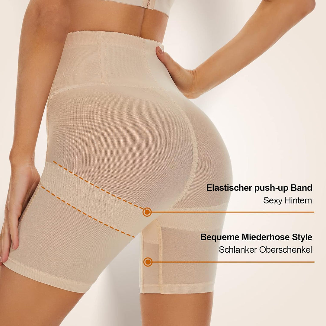 SIMIYA Bauchweg Unterhose Damen Shapewear Hohe Taille Unterwäsche Figurenformend Miederhose Bauchkon