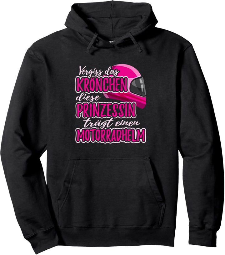 Motorrad | Motorradfahrerin Bikerin Motorbike Spruch Pullover Hoodie