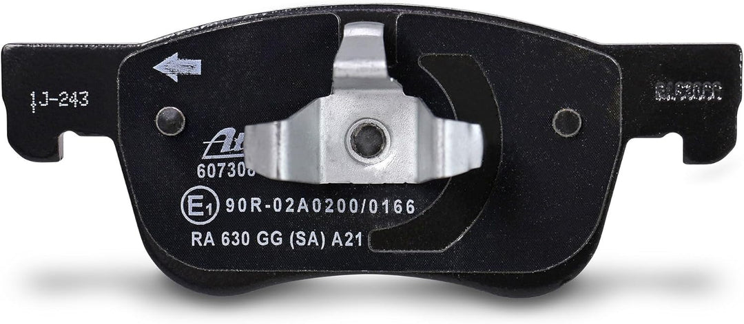 ATE Bremsenset Vorderachse inkl. Bremsscheiben vorne Ø 284 mm belüftet und Bremsbeläge vorne Kompati