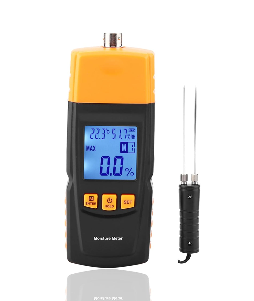 Garsent Feuchtigkeitsmessgerät für Holz, GM620 Digital Feuchtigkeits Detector für Holz oder Baustoff