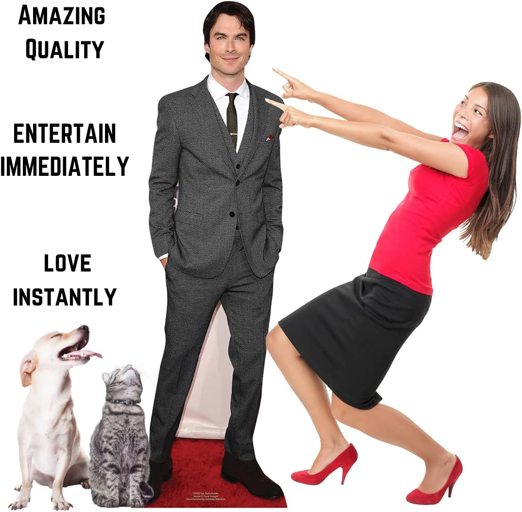 Star Cutouts Pappaufsteller von Ian Somerhalder, Somerhalder