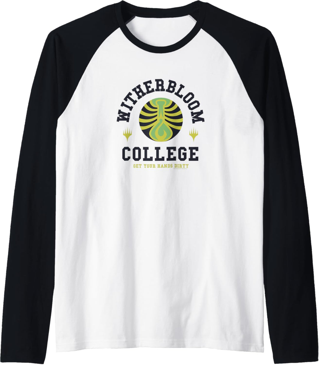 Magic: The Gathering Strixhaven Witherbloom College Crest Raglan