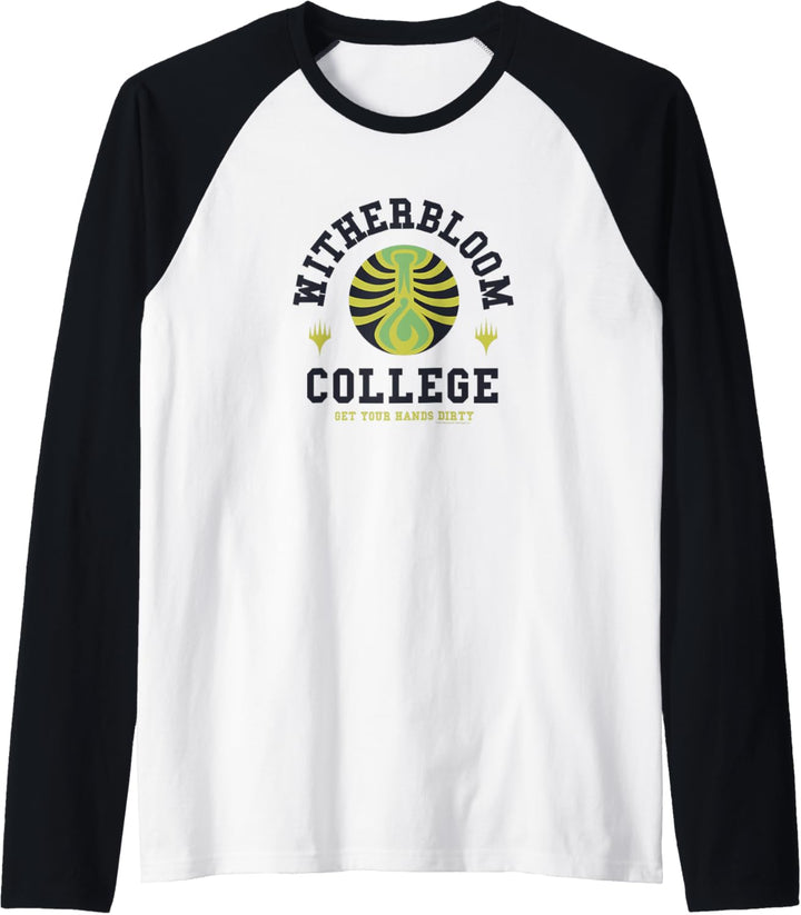 Magic: The Gathering Strixhaven Witherbloom College Crest Raglan