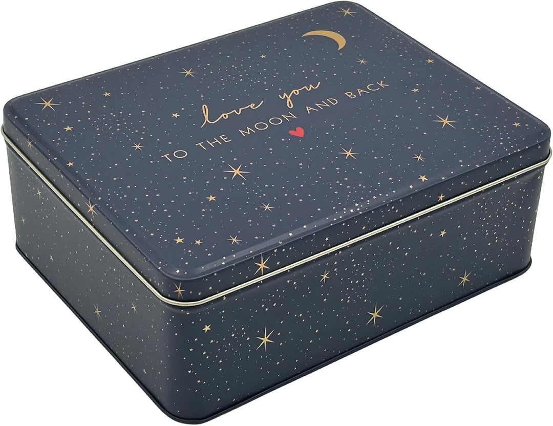Geschenkdose Design Design Sara Miller - Liebevoll gestaltete rechteckige Vorratsdose - Motiv Love Y