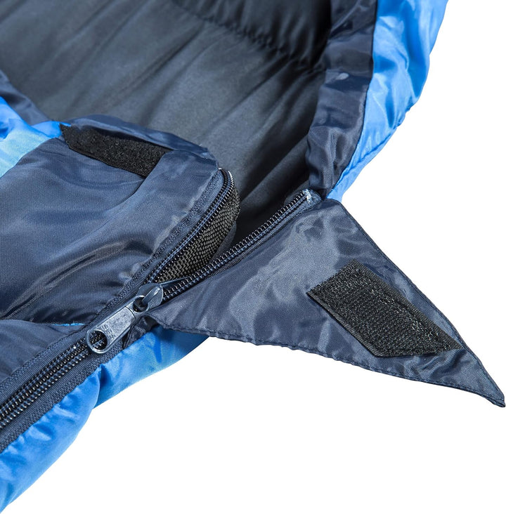 Trespass Doze mit Zweiwegereissverschluss Schlafsack Einheitsgrösse Royal Blue, Einheitsgrösse Royal