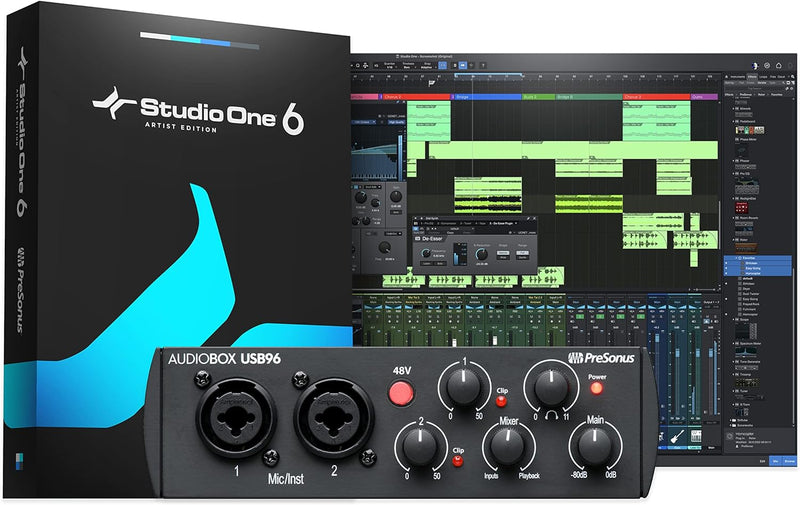 PreSonus Audio Interface, 25-jährige Jubiläumsausgabe, Streaming und Podcasting Audio Interface Audi