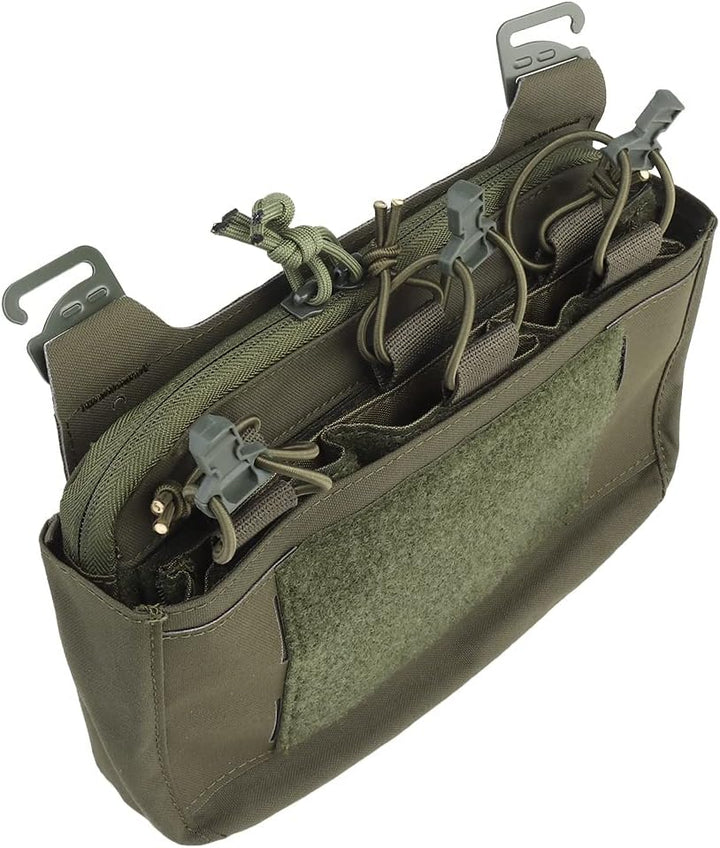G-Hook DOPE Front Flap Double Stack Abdominal Fanny Pack Dreifache Magazintasche für Tactical Chest