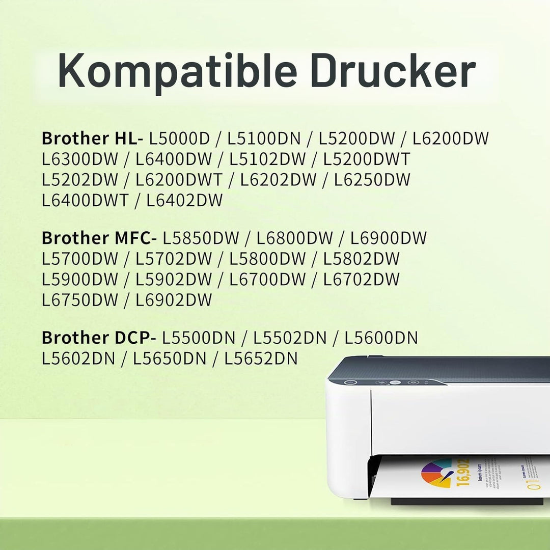 BONINK TN3480 Toner für Brother TN-3480 Kompatibel für Brother HL-L5100DN HL-L5200DW DCP-L5500DN MFC