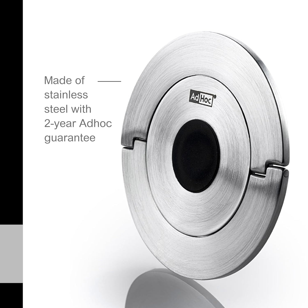 AdHoc FV20 dichter Sekt- und Champagnerverschluss CHAMP, Edelstahl/Silikon