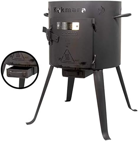 Utschak, H: 56 cm, Durchmesser: 32 cm, für 7L Kasan/Feldküche, Gulaschkessel Feuerkessel Kessel Outd