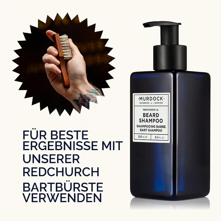 Murdock London Bartshampoo | pH-ausgewogen &amp; sulfatfrei | 250 ml