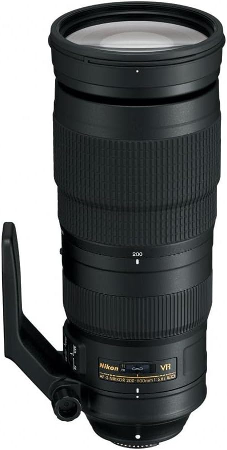 Nikon AF-S Nikkor 200?500 mm 1:5,6E ED VR (inkl. HB-71 und CL-1434) Single, Single