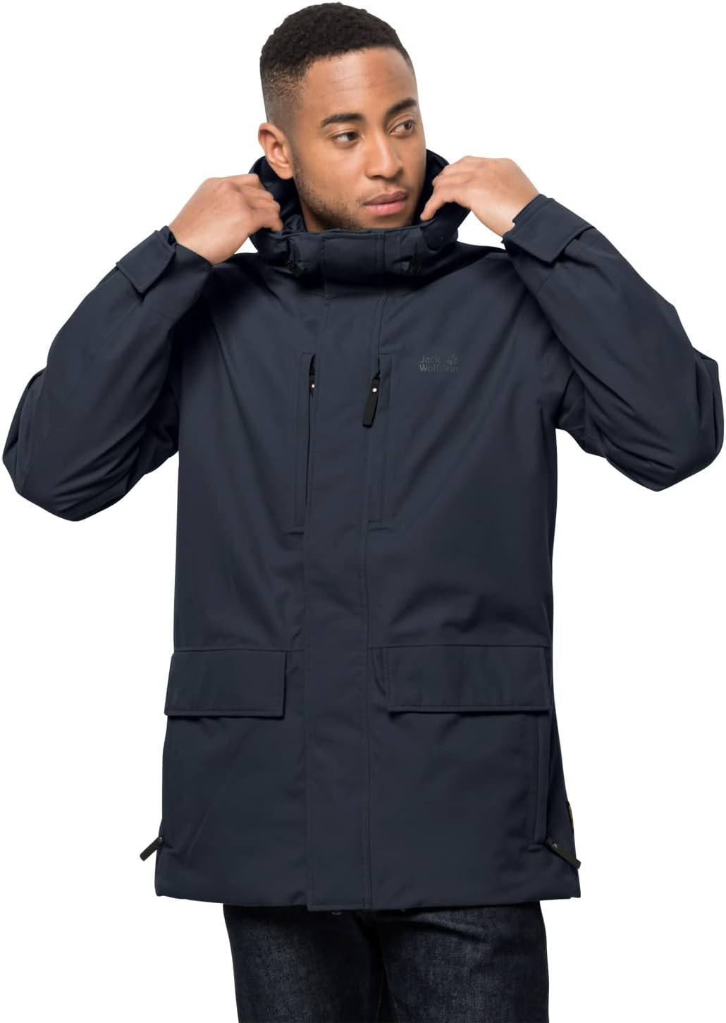 Jack Wolfskin Herren West Coast Jacket Wetterschutzjacke XL night blue, XL night blue