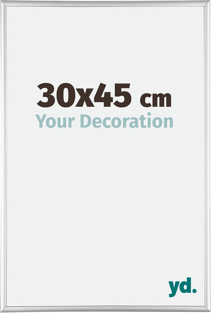 yd. Your Decoration - Bilderrahmen 30x45 cm - Bilderrahmen aus Aluminium mit Acrylglas - Antireflex