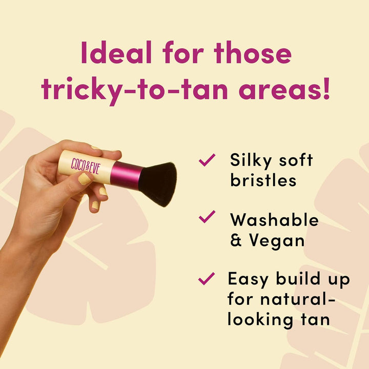 Coco & Eve Sunny Honey Bali Bronzing Bundle (Mittel). All Natural Sunless Tanning Mousse. Instant Se