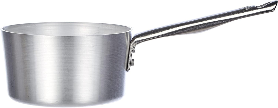 Pentole Agnelli ALMA10514 Professionelle Aluminiumpfannen 3 mm, hoher Auflauf mit Griff, 1,5 l 14 cm