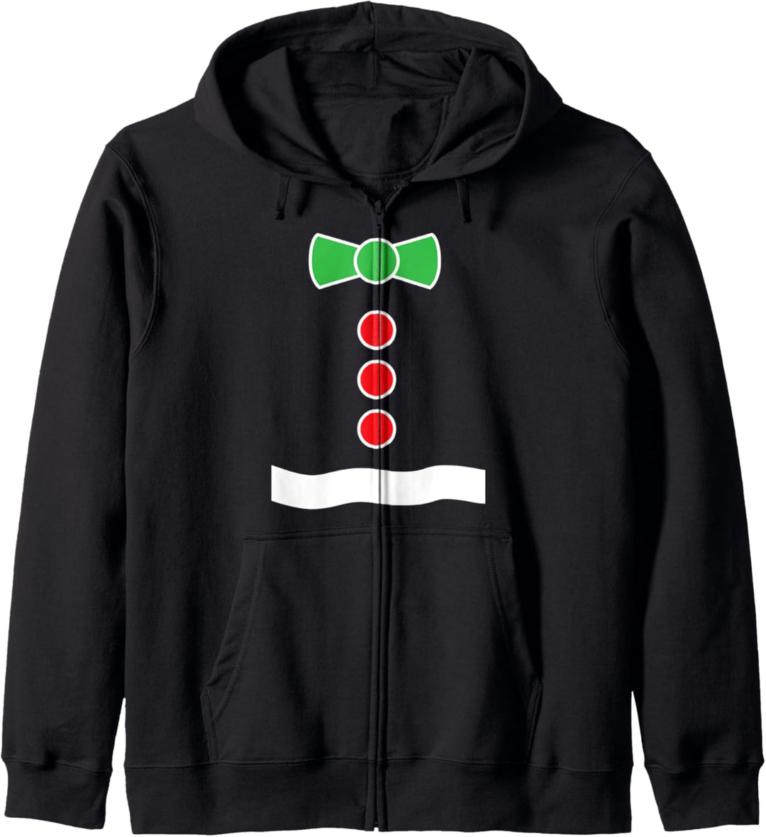 Gingerbread Costume Cute Halloween Cookie Decoration Kapuzenjacke