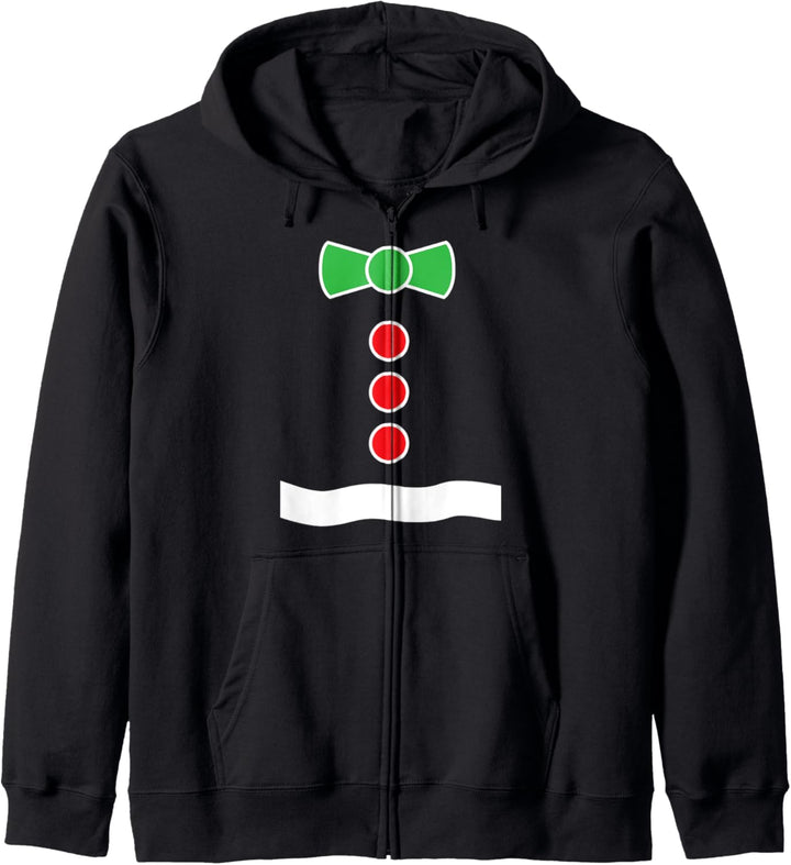 Gingerbread Costume Cute Halloween Cookie Decoration Kapuzenjacke