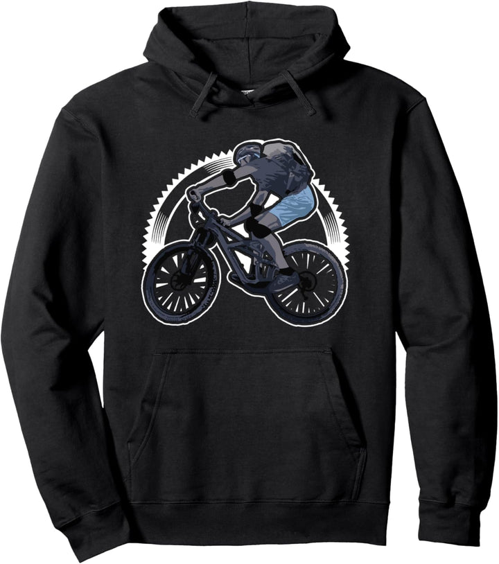 MTB Downhill Mountainbike Downhill Bike Pullover Hoodie