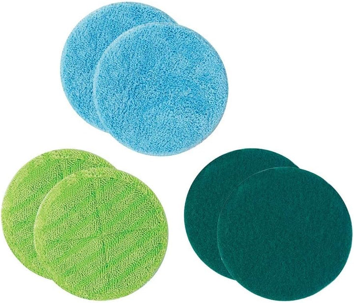 Hurricane Floating Mop Ersatz-Pads – Mikrofaser-Pads für den Akku Wischer Floating Mop – saugfähige