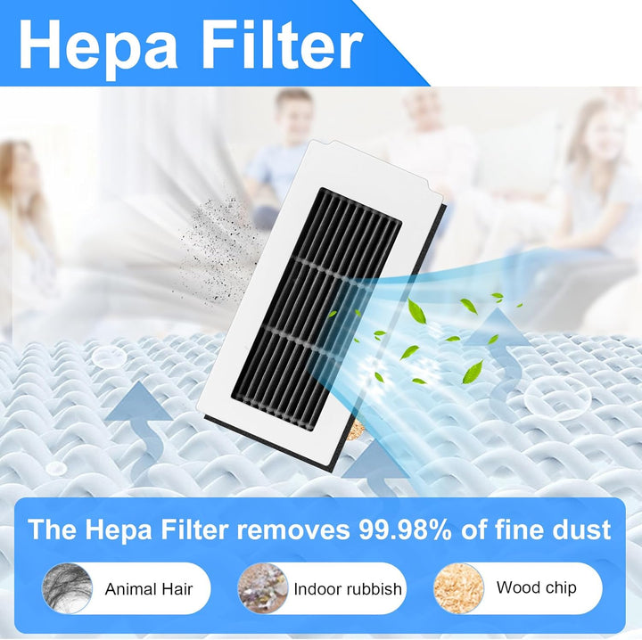 Zubehörset für ECOVACS DEEBOT X5 Omni, Ersatzteile für ECOVACS DEEBOT X5 Pro Roboterstaubsauger mit