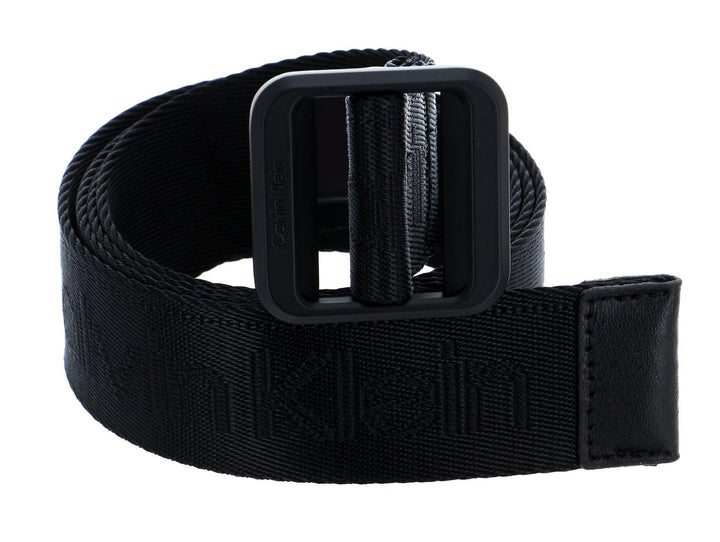 Calvin Klein Slider Webbing Belt W105 Black