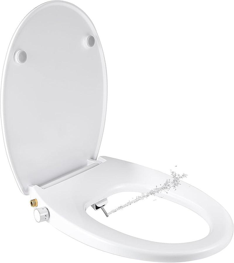 SAMODRA Bidet Toilettensitz - Dusch WC Aufsatz Bidet Japanische Toilette - WC Sitz mit Absenkautomat