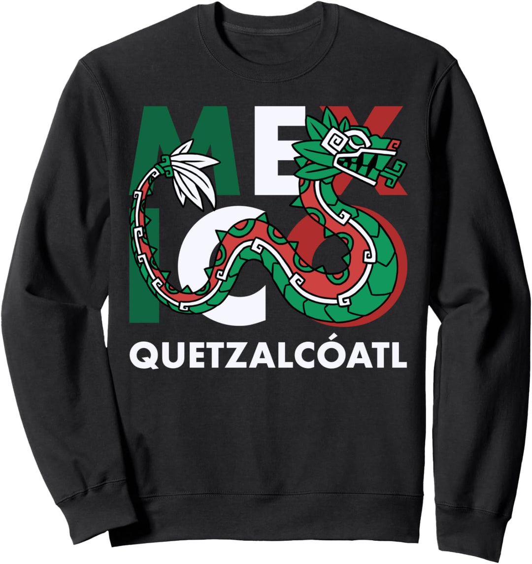 Quetzalcoatl Aztec Maya Inka Tolteken Mexiko Quetzalcóatl Sweatshirt