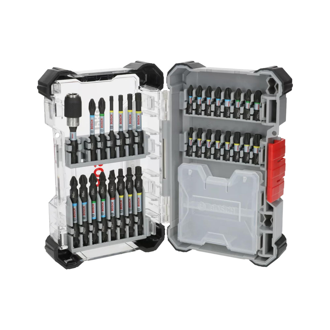 Bosch Professional 31 tlg. Schrauberbit Set (Impact Control, Pick and Click, Zubehör Schlagschrauber