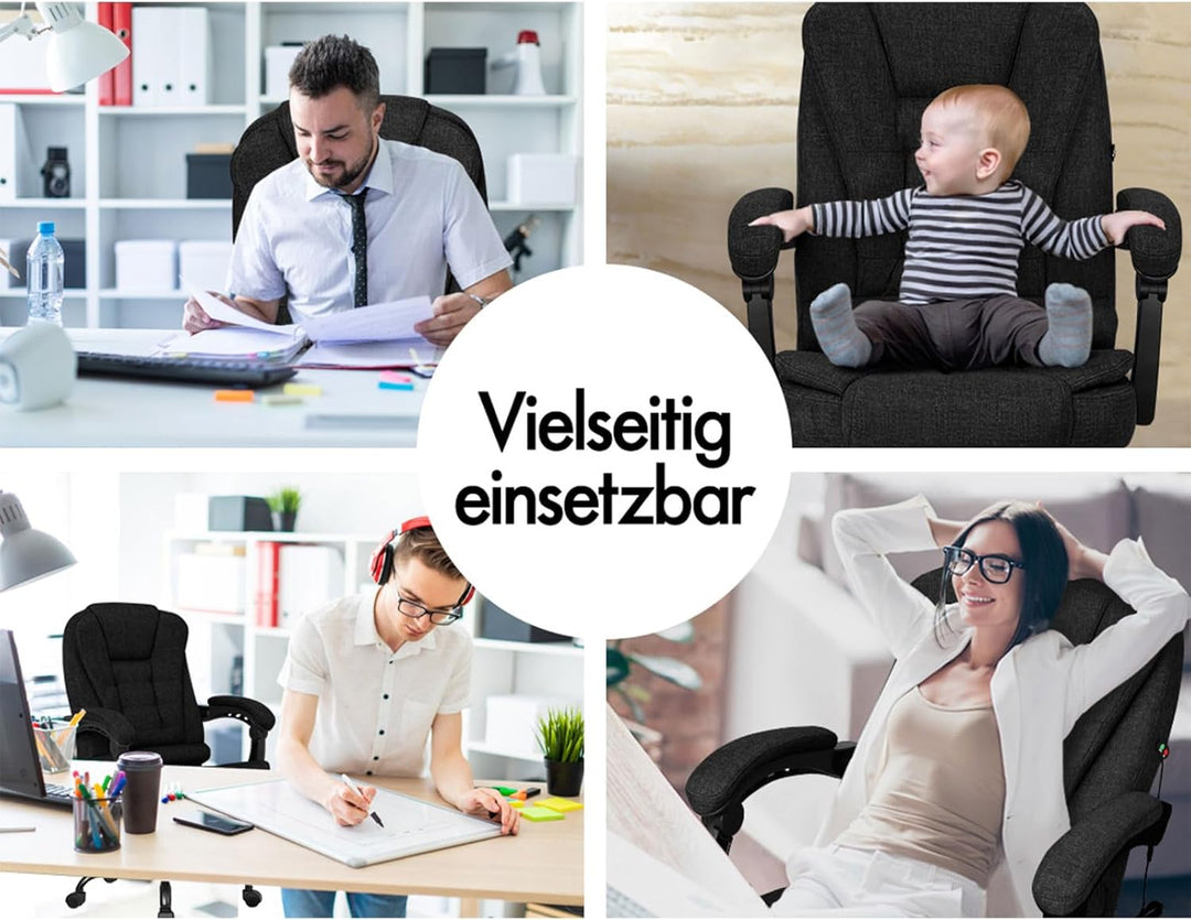 ALFORDSON Chair Bürostuhl, Computer-Schreibtischstuhl, Gaming-Drehstuhl für Computer-Arbeitstisch, e