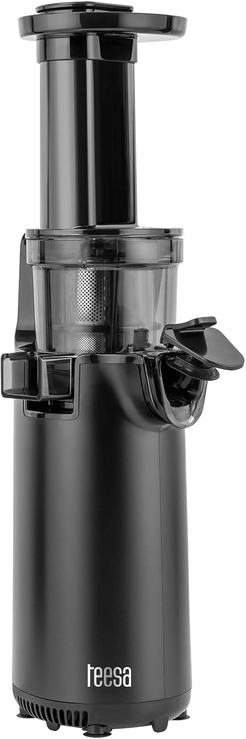Teesa Kompakter Slow Entsafter BPA-freier Edelstahl TSA3233