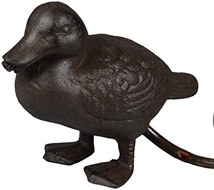 Gartenzaubereien Wasserspeier Ente inkl. Pumpe aus Gussesisen