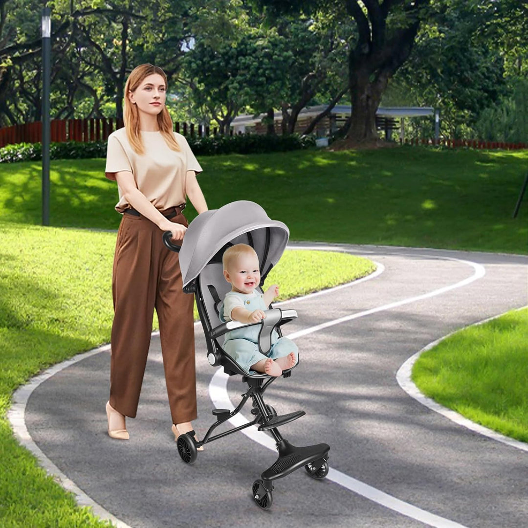 homewell Baby Kinderwagen klappbar, Buggy Kinderbuggy Faltbar mit Sonnendach, ab 6 Monate bis 22 kg,