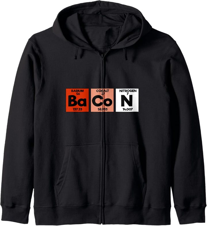 Grillen I Bacon Wissenschaft I Bacon I Barbecue I BBQ Kapuzenjacke