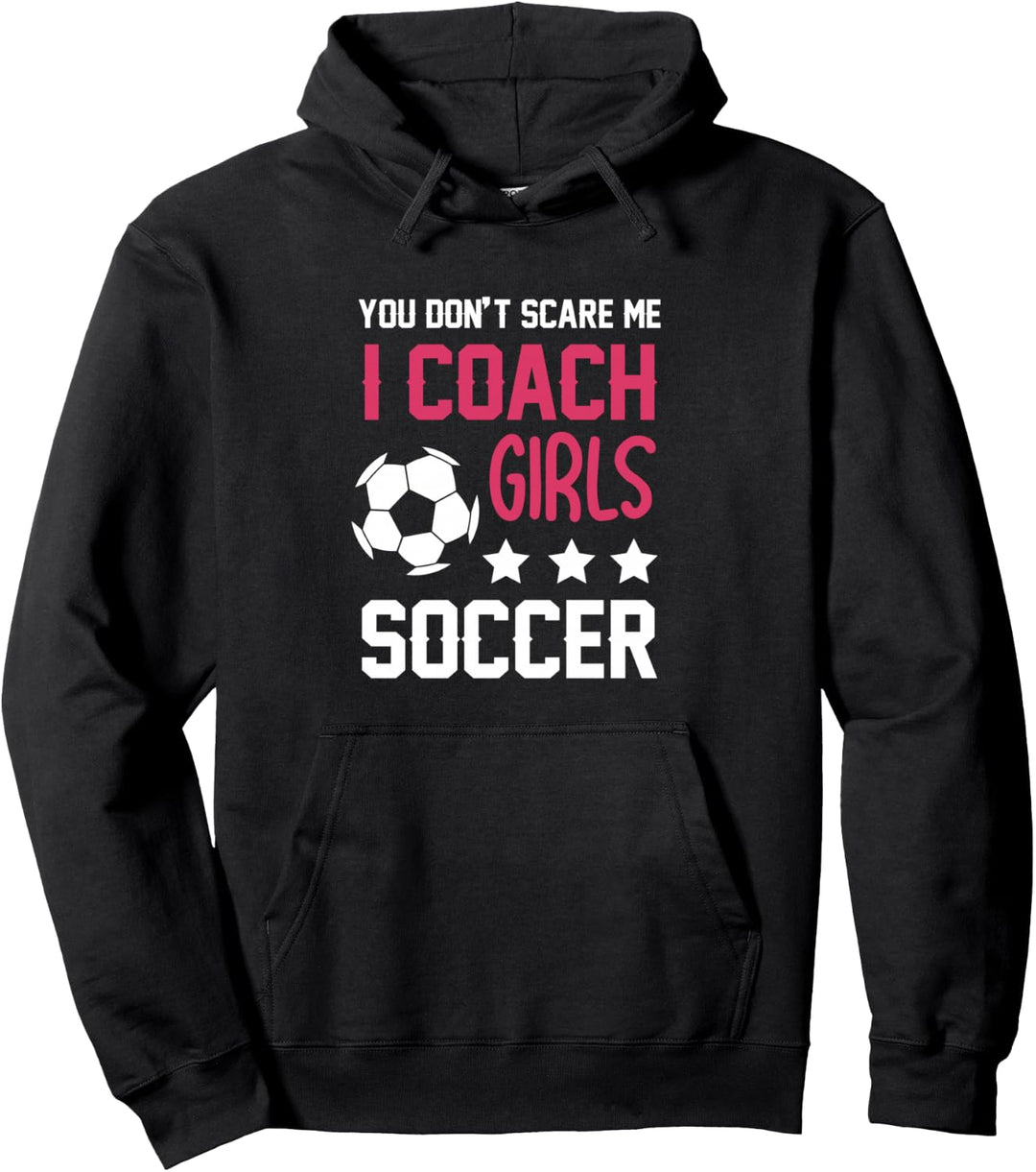 Fussball Trainer Fussballerin - Mädchen Jugendtrainer Fussball Pullover Hoodie