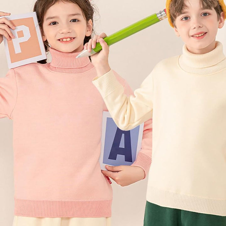 Pullover Teenager Mädchen,Thermo Sweatshirts,Gefütterte Pullover Mädchen,Classic Winter Langarmshirt