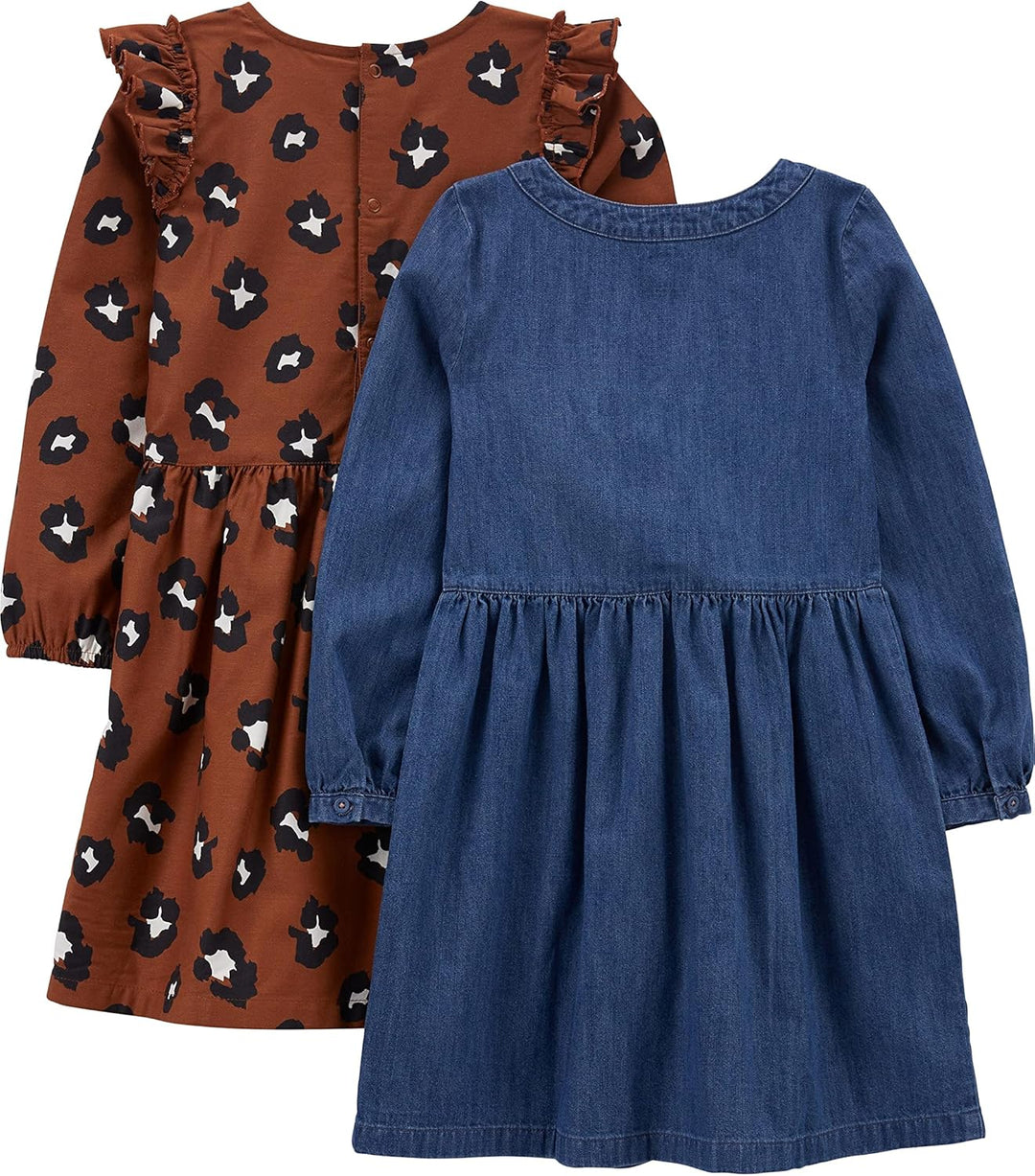 Simple Joys by Carter's Mädchen Freizeitkleid (2er Pack)