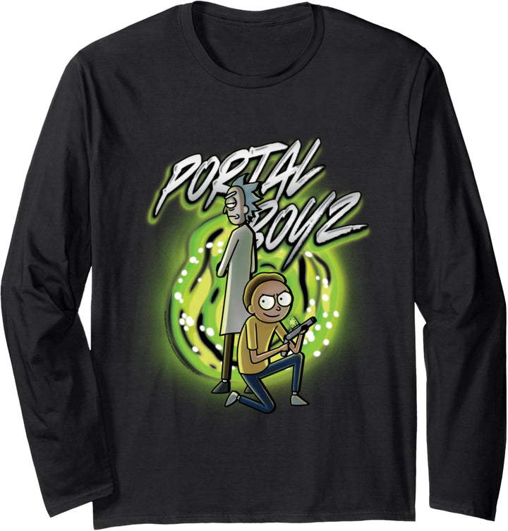 Rick and Morty The Portal Boyz Langarmshirt