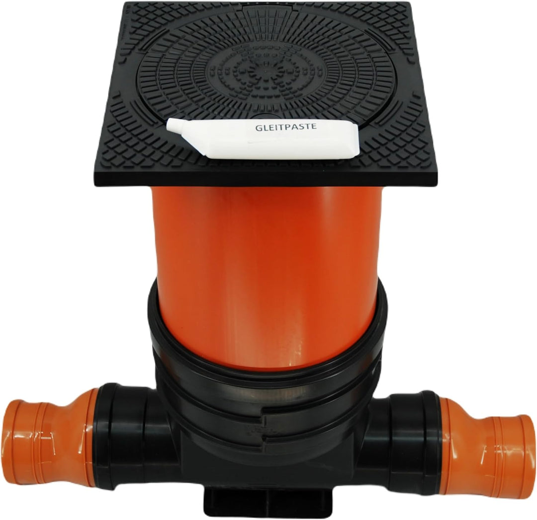 KG Kontrollschacht DN 315/ Anschlüsse160-125-110 Höhe 0,5m bis 2m Revisionsschacht Abwasserschacht S