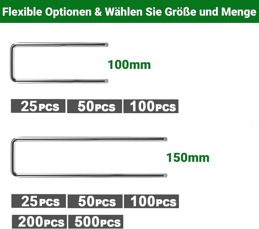 Amagabeli 2.7mm / 5KG Draht Verzinkt Weidezaundraht Garten Spanndraht Bindedraht Zaundraht Verzinkte