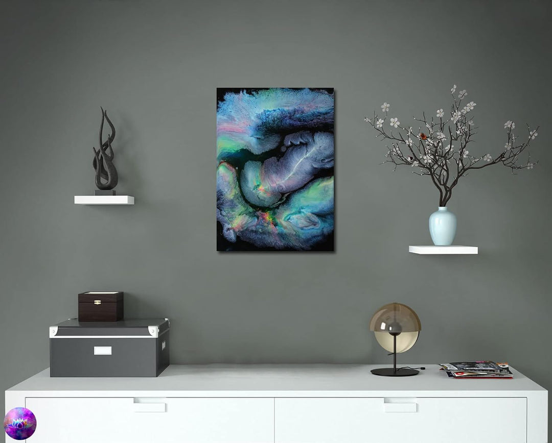 Original Gemälde Abstrakte Malerei - moderne hochglanz Wandbilder - Resin Art Kunst Bild Harz Unikat