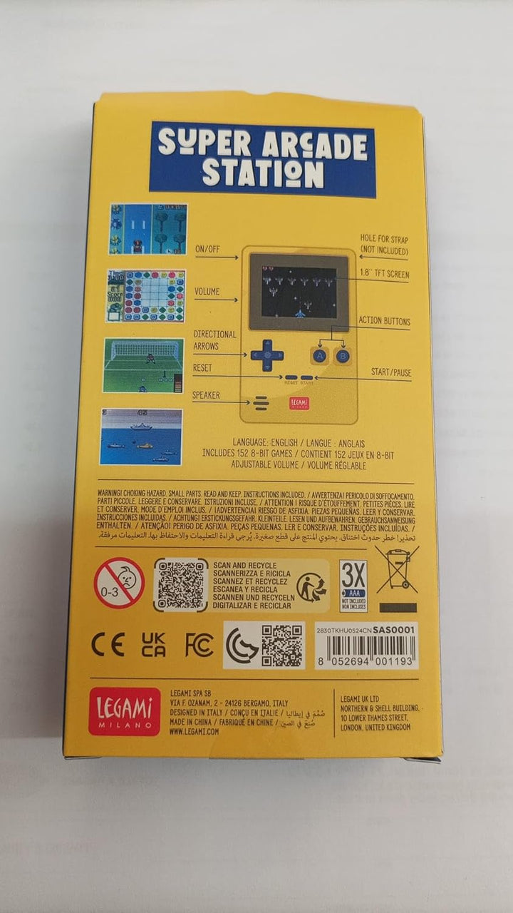 Legami - Tragbare Mini-Konsole - Super Arcade Station