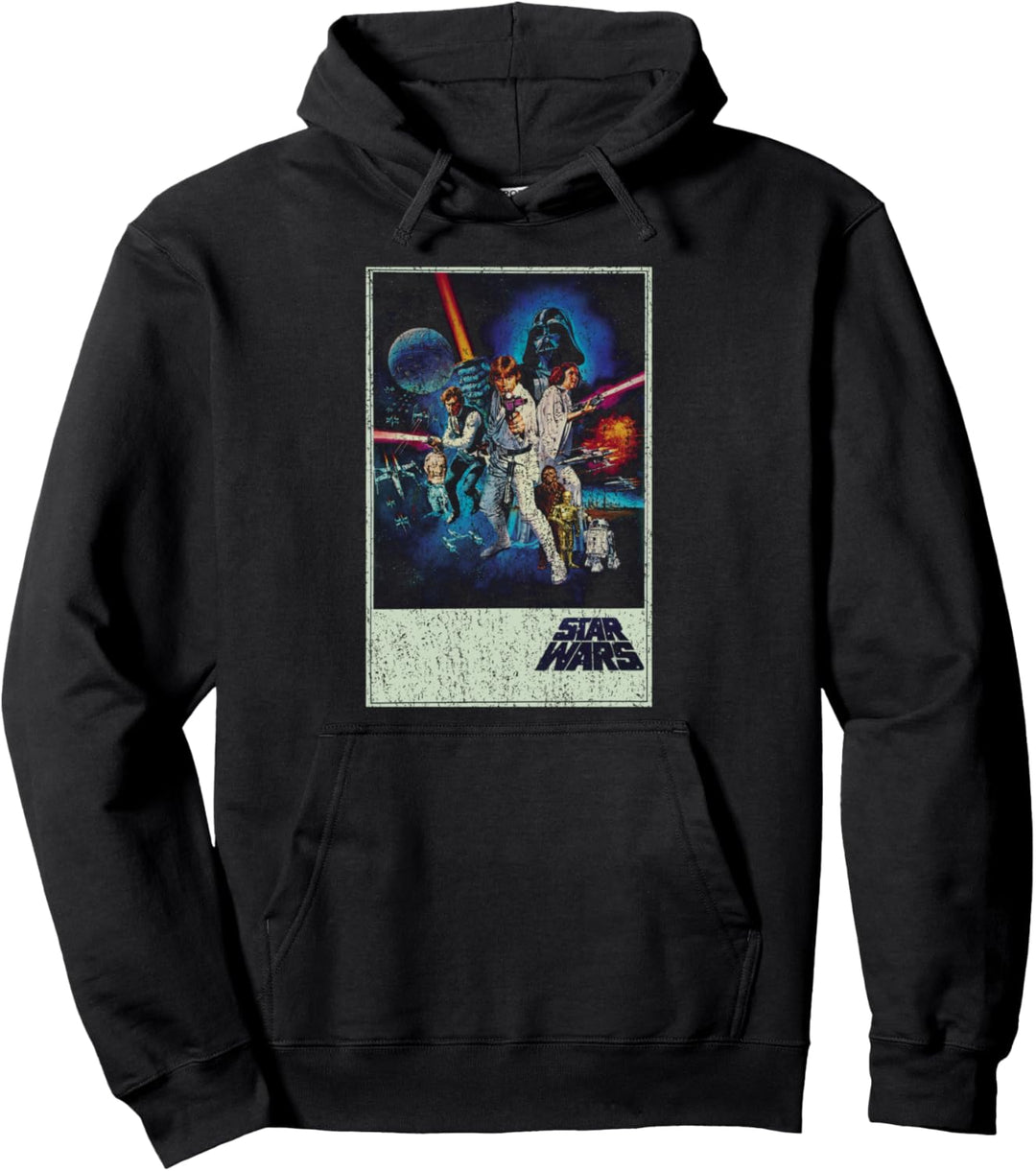 Star Wars A New Hope Poster Pullover Hoodie