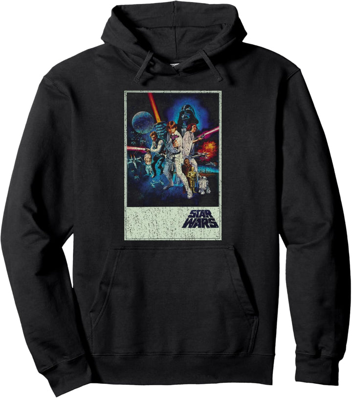 Star Wars A New Hope Poster Pullover Hoodie